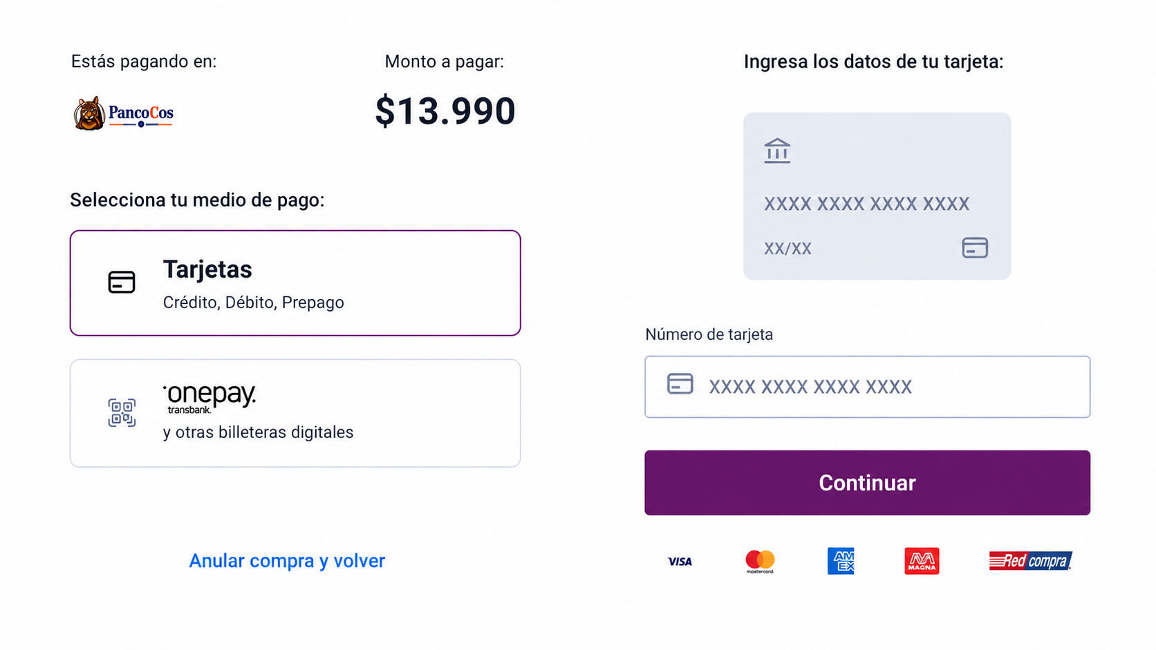 Integración Webpay Plus
